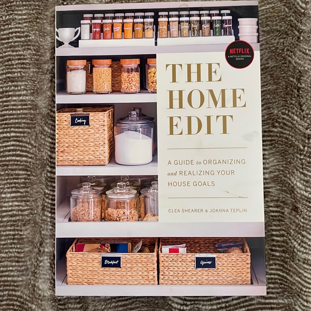 The Home Edit Book & labels